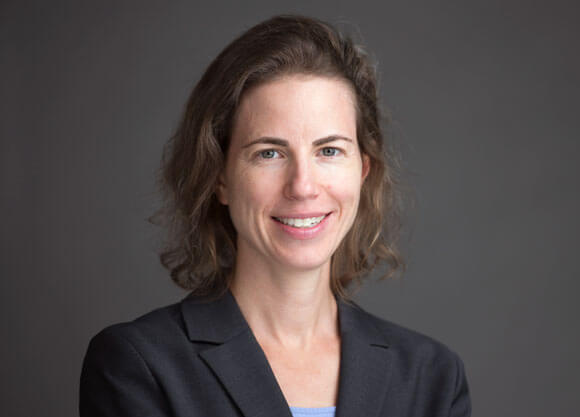 Headshot of Professor of Law and Director of the Legal Clinic, Sarah Russell.